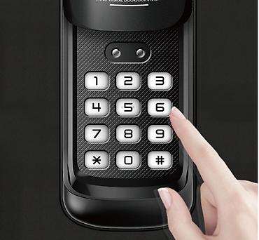 замки дверные: Цифровой дверной замок Commax CDL-500S Страна производитель: Корея — 4