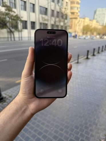 Apple iPhone: IPhone 14 Pro Max, 256 GB, Black Titanium — 16