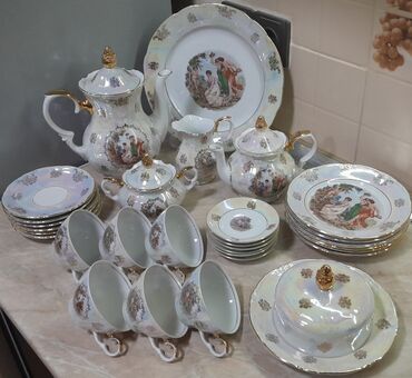 продаю айфон 6: Çay dəsti, Farfor, 6 nəfərlik, Almaniya
