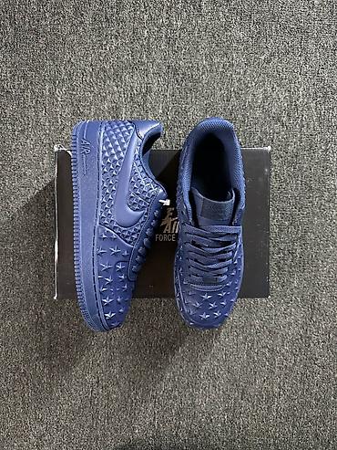 air force: Мужские кроссовки, 41, Nike, Новый, цвет - Синий, Платная доставка — 4