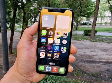 Apple iPhone: IPhone Xs, Б/у, 64 ГБ, Серебристый, Чехол, 100 % — 5