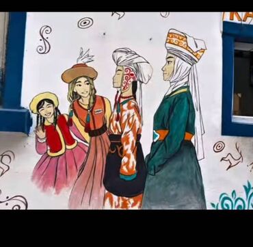 Картины: Настенные рисунки Бишкек 🌟 Профессиональный художник ✅ Рисуем не — 8