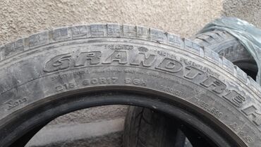 Шины: Шины 215 / 60 / R 17, Лето, Б/у, Пара, Dunlop