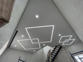 Натяжной потолок: Натяжной потолок 3D потолки, Глянцевое, Матовое Демонтаж, Гарантия, Бесплатная консультация — 24