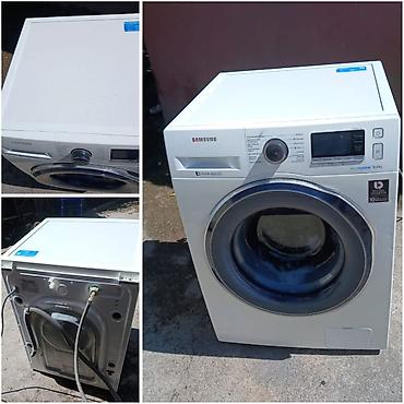 Məişət texnikası: Samsung 8 kq inverter motor paltaryuyan maşin.qiymet 350 man.işlek — 1