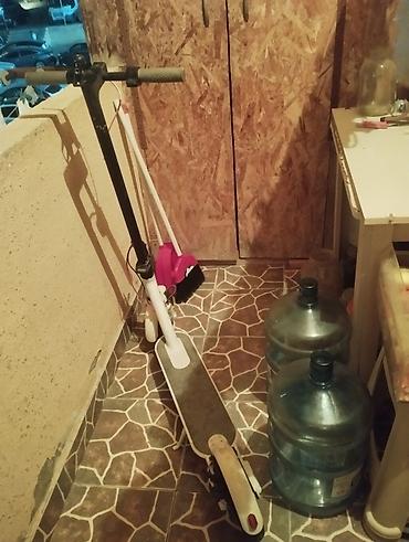 elektro muravey: Elektrik skuter - Rəng: ağ-qara - Katarpilyar tipli sürüşməz ayaqaltı — 3