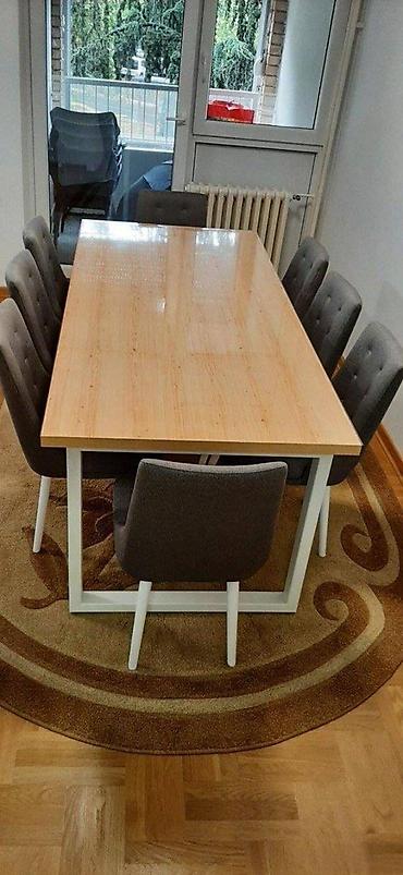 Stilski trpezarijski stolovi: TRPEZARIJSKI STO MODEL M60 | Kontakt telefon 06******** Viber — 10