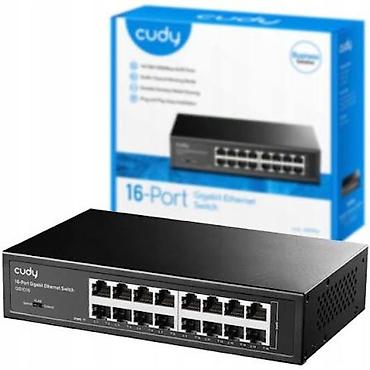 tp link modem satilir: Cudy GS1016 – 16 Port Gigabit 10/100/1000 Mbps Metal Unmanaged Switch — 1