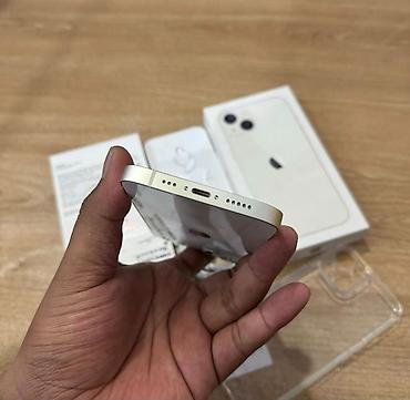ayfon ikis: IPhone 13, 128 GB, Starlight, Zəmanət, Simsiz şarj, Face ID — 5