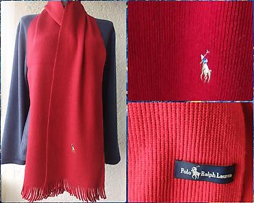 Kape: "Polo Ralph Lauren" Kapa + Šal / ONE SIZE ⭕ Stanje: Nekorišćeno sa — 4