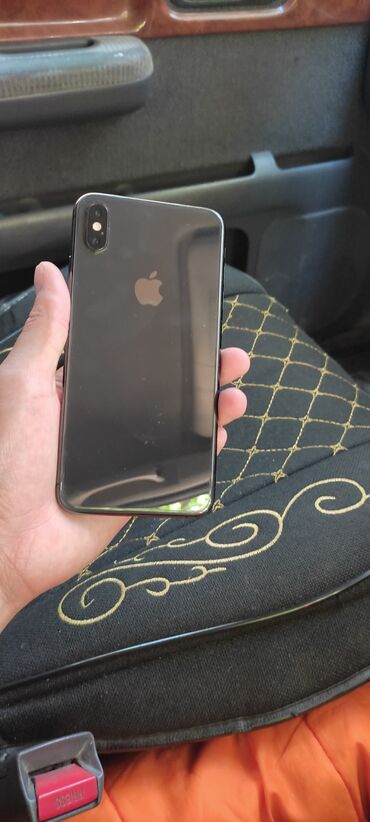 Apple iPhone: IPhone Xs Max, Б/у, 512 ГБ, Jet Black, Зарядное устройство, Защитное стекло, Чехол, 100 %