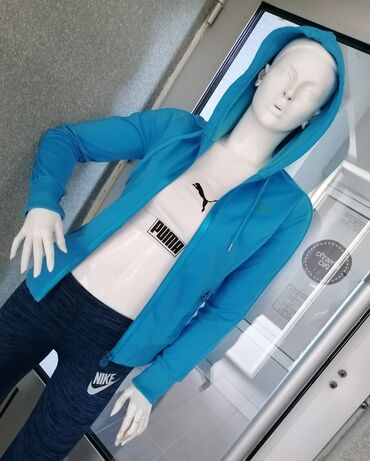 Dukserice: Puma, S (EU 36), bоја - Tirkizna — 7