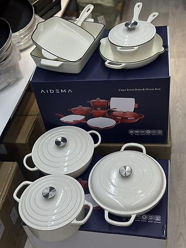 Наборы посуды: Супер акция набор чугунной посуды AIDEMA🔥🔥🔥🔥🔥🔥🔥🔥 Бесплатная доставка 🚚 — 5