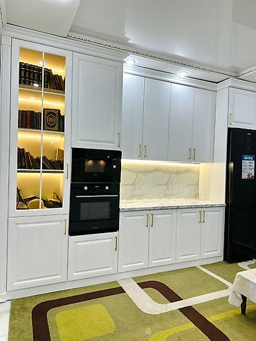 silver kitchen: Кухонный набор на заказ, ЛДСП, По договорённости, Дизайн, проект — 1