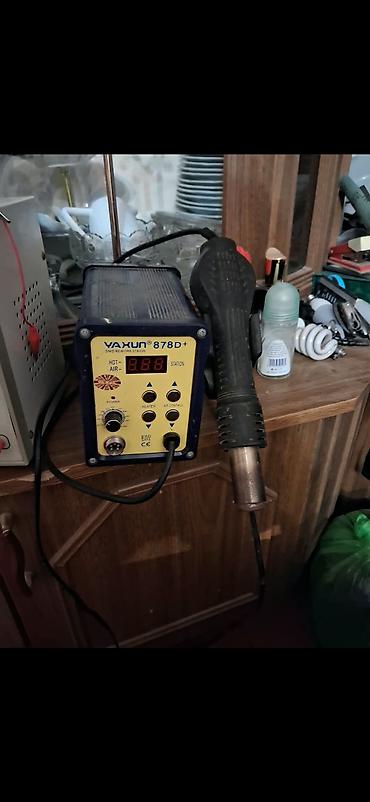 hacar desti: Elektronika təmiri üçün avadanlıq dəsti - Yaxun 878D+ SMD Rework — 3