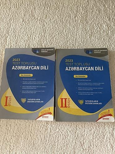 Testlər: Məhsul: “2023 Test Toplusu – Azərbaycan dili” (DİM), 2 hissəlik kitab — 1