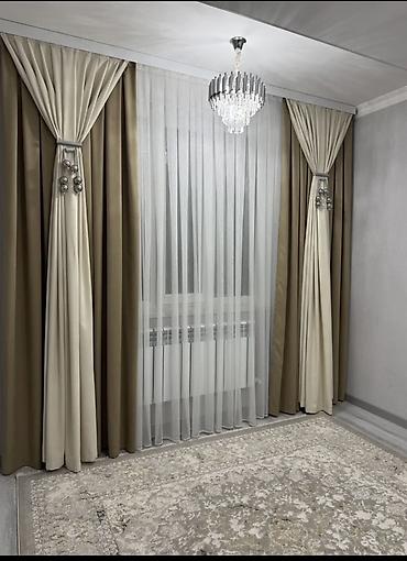 Шторы и занавески: Комплект штор, С тюлем в комплекте, Изготовление на заказ, Для зала — 15