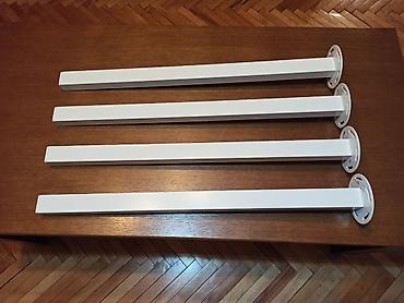 namestaj za decu: Neupotrebljeni nogari za sto (IKEA). Dimenzije: 3x4cm, visina 70cm — 1