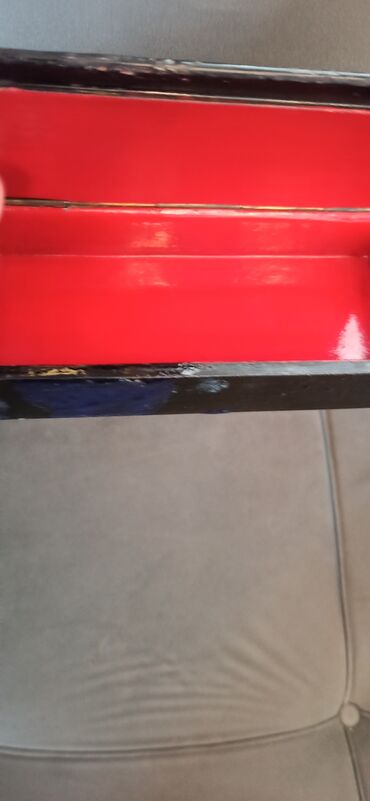 Sandıqlar: Əl işinə bənzər lak qutusu – şərq nağılı üslublu miniatür rəsmlə. - — 3