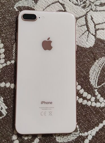 айфон 8 цена ош бу: IPhone 8 Plus, Колдонулган, 64 ГБ, Rose Gold, 96 %