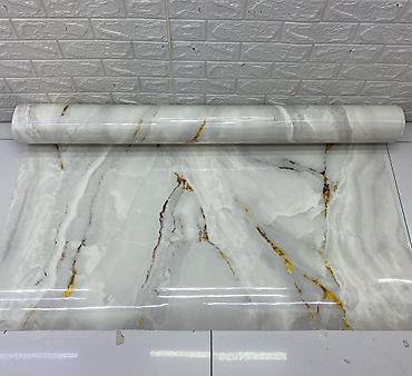 Самоклеящиеся обои: Гибкий мрамор на самоклейке Стеновые самоклеящиеся панели плитка для — 12