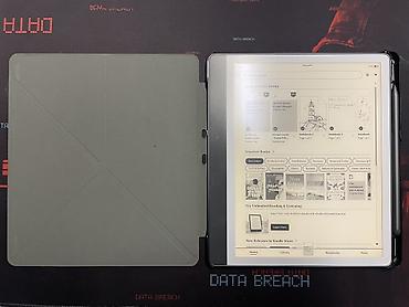mətn pdf: Amazon Kindle Scribe 32GB (2024 Gen) + Premium Pen + Qab (Case) — 8