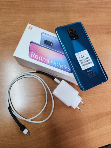 redmi note 10: Redmi, Redmi Note 9S, Б/у, 128 ГБ, цвет - Зеленый, 2 SIM