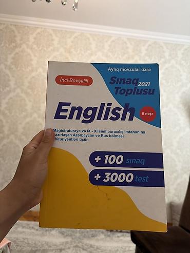 Testlər: Məhsul: “English – Sınaq Toplusu” (İnci Baxşəli­li, 2021, II nəşr) — 1