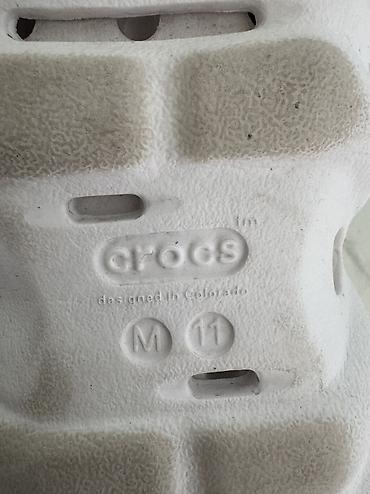 crocs original: Мужские кроссовки, 44, Crocs, Новый, цвет - Белый, Самовывоз — 4