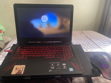 ноутбук игровой купить: Ноутбук, Asus, 16 ГБ ОЭТ, Intel Core i5, 15.6 ", Колдонулган, Оюндар үчүн, эс тутум HDD + SSD