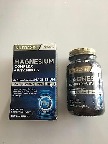 etir qab: Nutraxin Vitals Magnesium Complex + Vitamin B6 – qidadan əlavə — 2