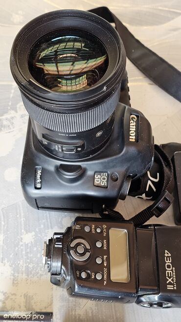 фотоаппарат 5d: Фотоаппарат Canon EOS 5D Mark III с объективом Sigma 50mm 1:1.4 DG. В