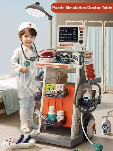 развивающие игрушки для самых маленьких: Игрушка “Medical Trolly” — Медицинская тележка для детей