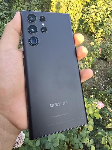 aphone 11: Samsung Galaxy S22 Ultra, Б/у, 256 ГБ, цвет - Черный — 2
