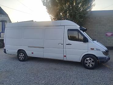 германский апарат: Mercedes-Benz Sprinter (длинная база, высокий потолок), белый фургон — 2