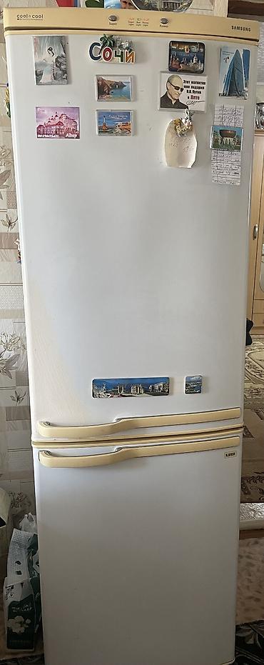 Бытовая техника: Холодильник Samsung, Б/у, Двухкамерный, De frost (капельный), 55 * 175 * — 1