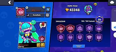 Brawl Stars hesabı - Kupa yolu: 43,348 - Profil: ZaneSolo, klan lalafo.az -da Brawl Stars hesabı - Kupa yolu: 43,348 - Profil: ZaneSolo, klan