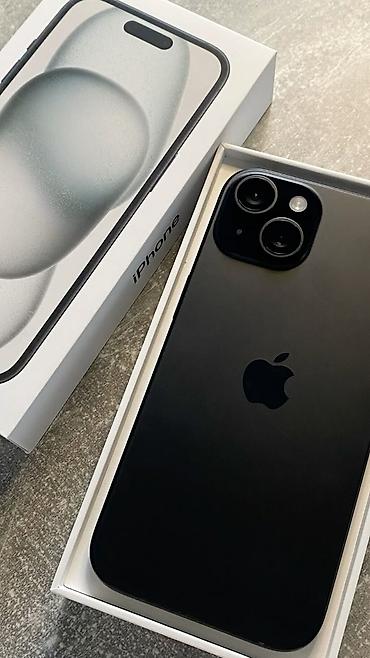 IPhone 15, 128 GB, Qara, Face ID