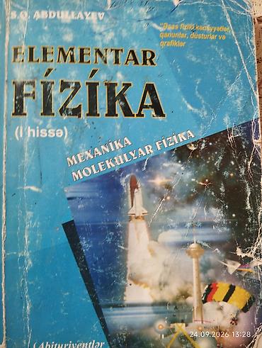 Fizika: Məhsul: “Elementar Fizika (I hissə)” – S.Q. Abdullayev Bölmələr — 1