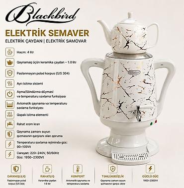 Mətbəx texnikası: Termopot Blackbird, 4 l, Yeni, Ödənişli çatdırılma, Rayonlara çatdırılma — 2