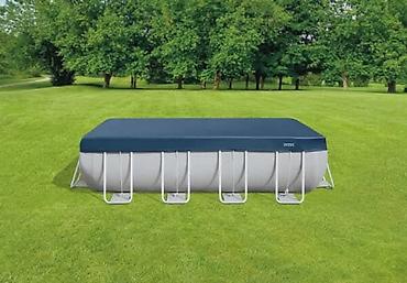 montažni bazen: 28037 Intex pravougaoni pokrivač za bazen 400×200 cm — 1