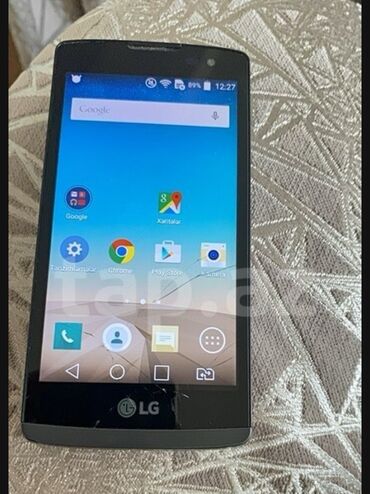 lg x155 max white: LG Leon, 8 GB, rəng - Boz