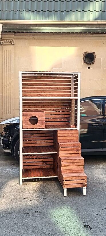 Yuvalar: Pişik evləri sifarişlər həm ev üçün həm heyət üçün ölçüsünə və — 7