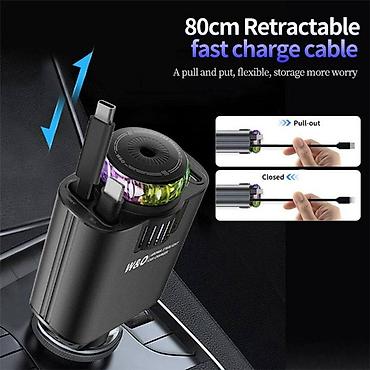 diffuzor: Avtomobil üçün USB şarj cihazı və aroma diffuzoru Çatdırılma Və — 5