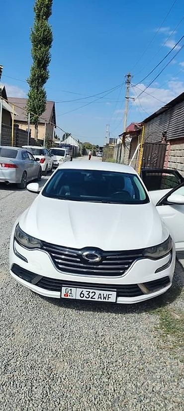 sm6: Renault Samsung SM6 (седан, белый) - Просторный кожаный салон — 4