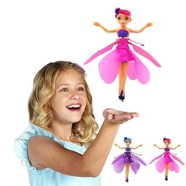 кукла фея: Летающая, волшебная Фея Срочно качество супер, цвета розовый и