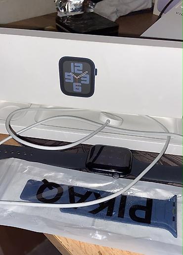 adapt: Apple Watch Se 2 46 mm Pil 98 dir cizigi yoxdur az işlenilib orginal — 1