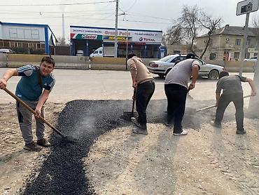 turpan stroy: Укладка асфальт Бишкек основанием без основанием Ложем __Стелим !! — 7
