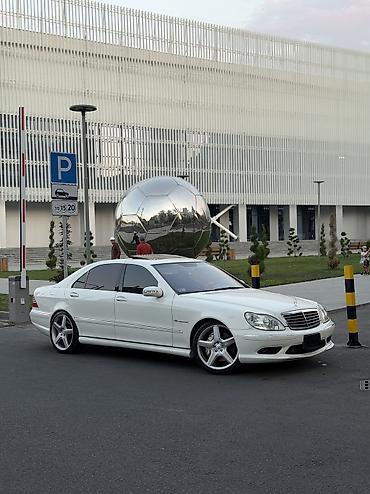 Mercedes-Benz S-class AMG: 2004 г., 5.5 л, Автомат, Бензин, Седан lalafo.kg да Mercedes-Benz S-class AMG: 2004 г., 5.5 л, Автомат, Бензин, Седан