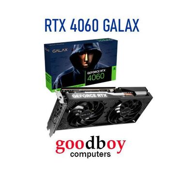 Видеокарты: Видеокарта, Новый, Galax, GeForce RTX, 8 ГБ, Для ПК
